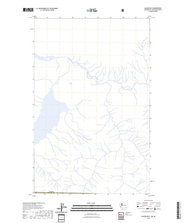 Glacier OE N topographic map thumbnail