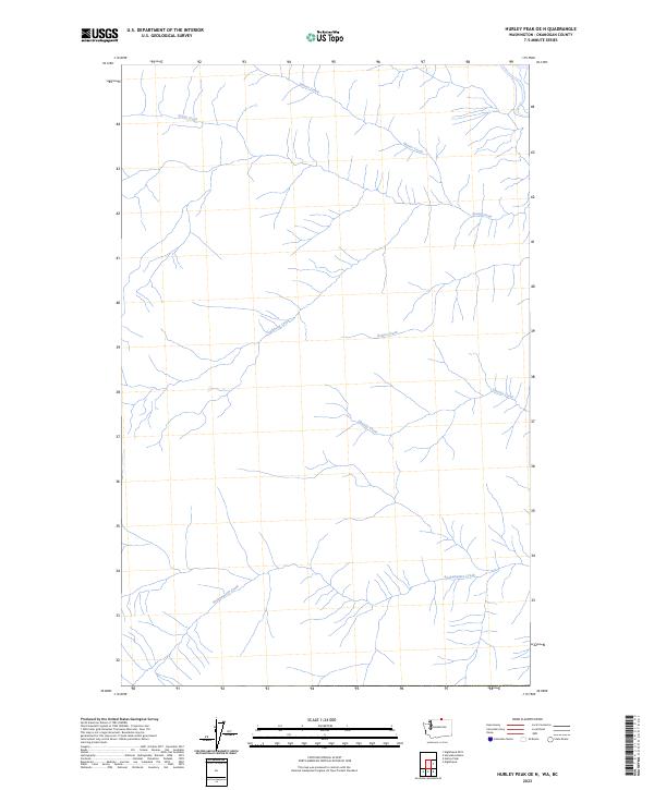 Hurley Peak OE N topographic map thumbnail