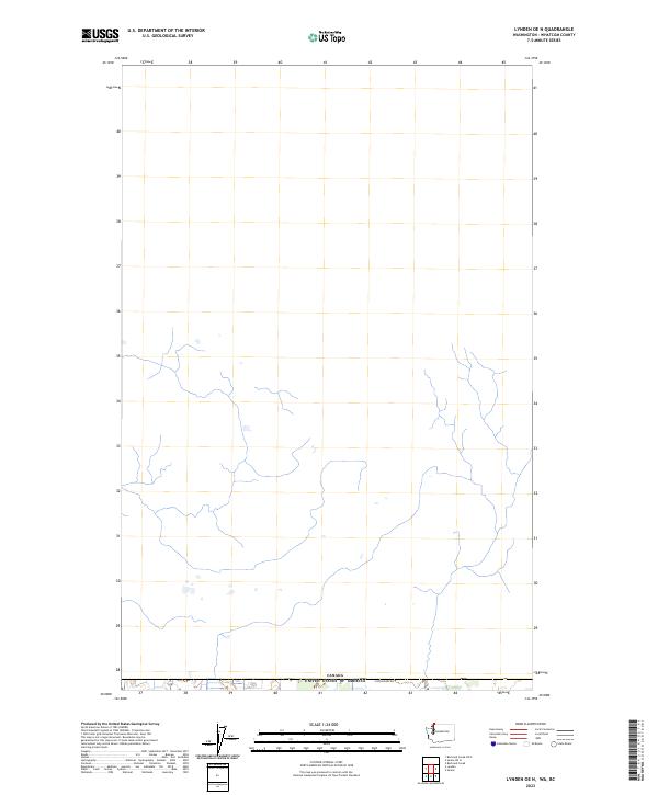 Lynden OE N topographic map thumbnail