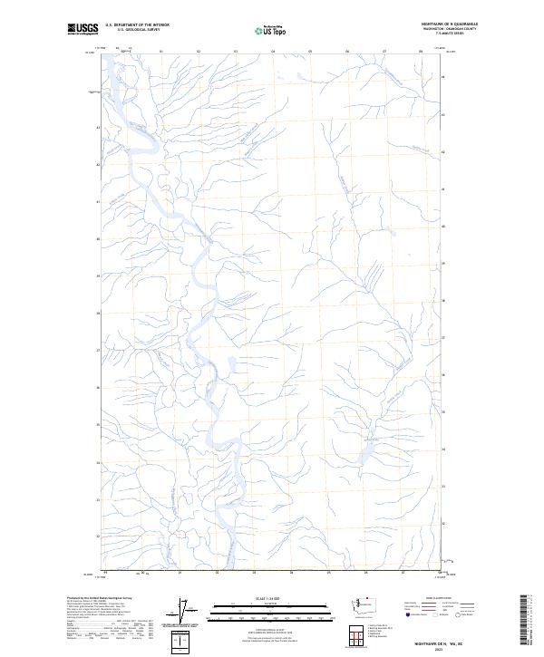 Nighthawk OE N topographic map thumbnail