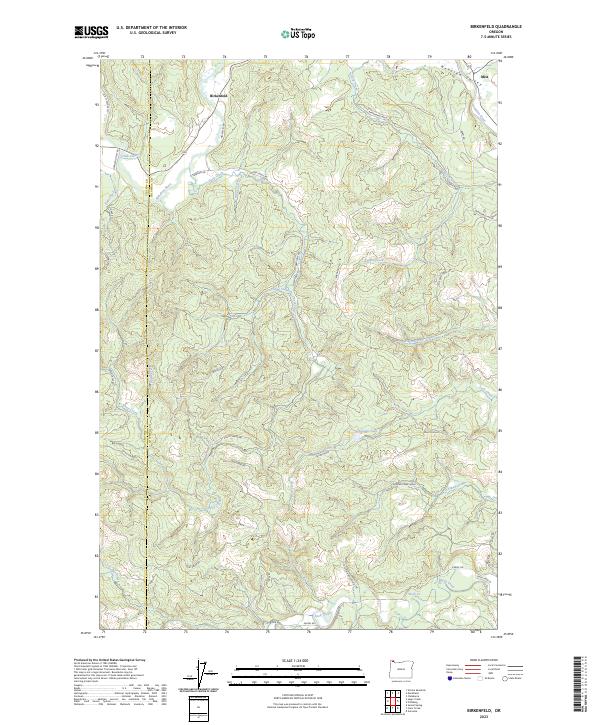 Birkenfeld topographic map thumbnail
