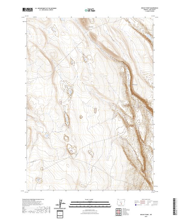 Biscuit Point topographic map thumbnail