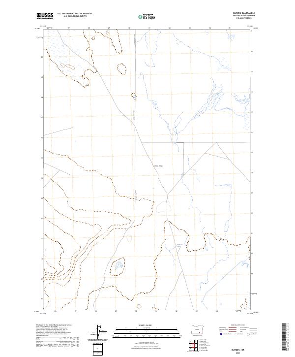 Blitzen topographic map thumbnail