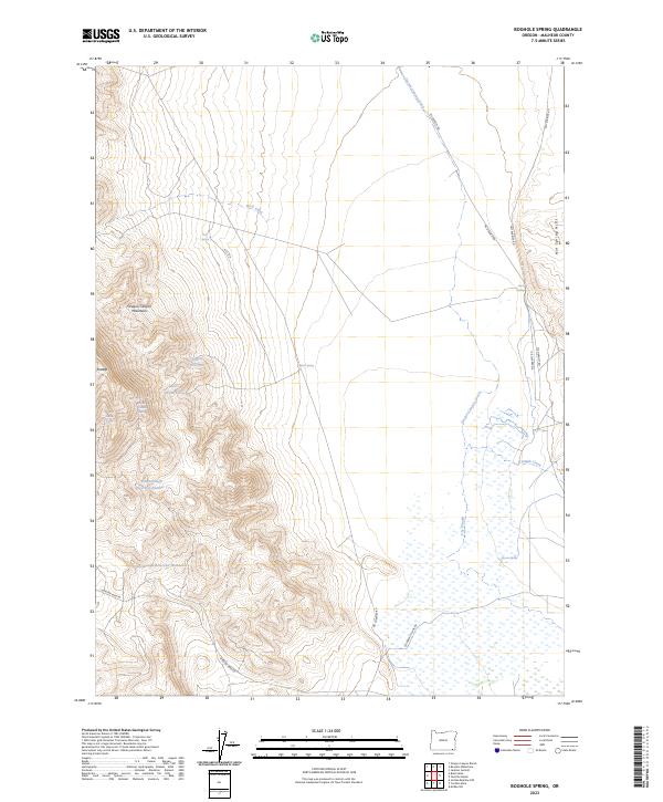 Boghole Spring topographic map thumbnail