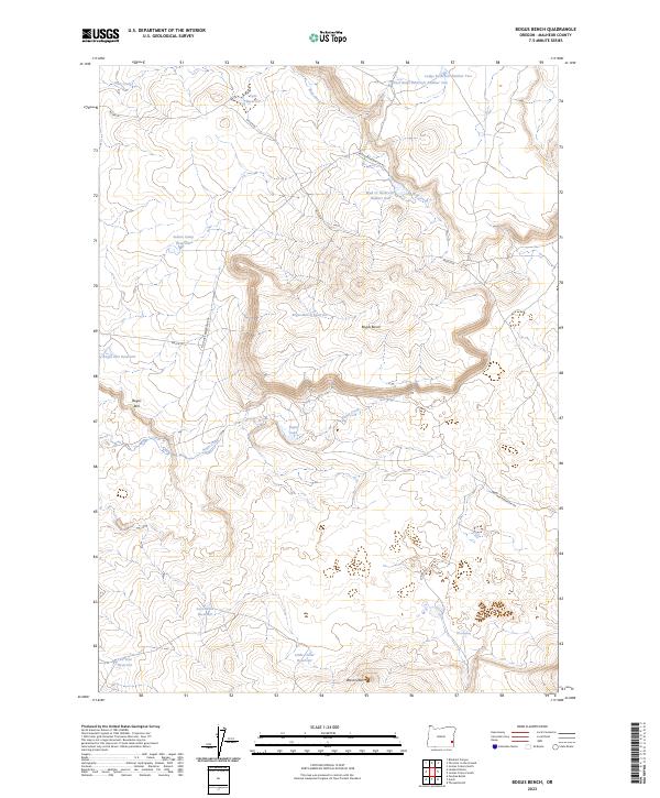 Bogus Bench topographic map thumbnail