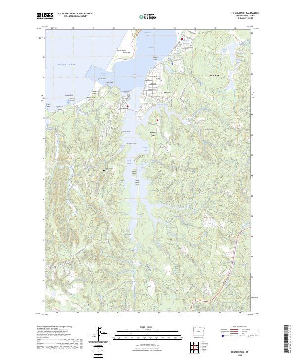 Charleston topographic map thumbnail