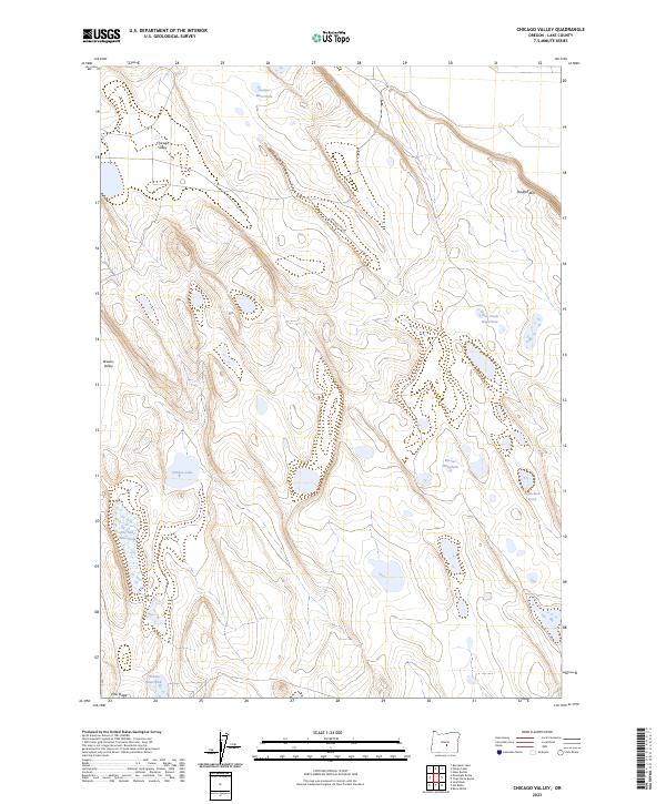 Chicago Valley topographic map thumbnail
