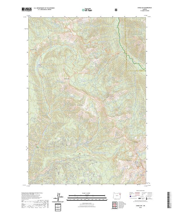 China Cap 2023 topographic map thumbnail