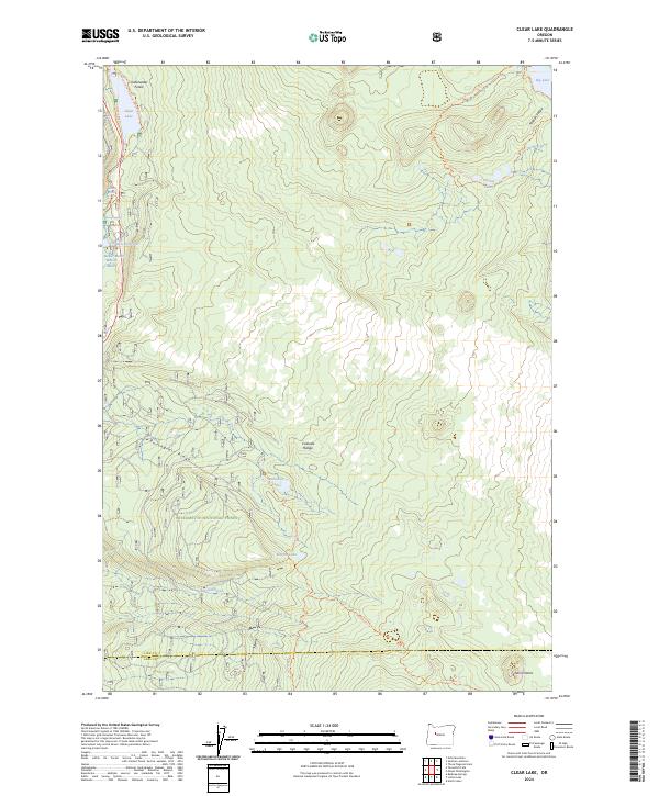 Clear Lake topographic map thumbnail