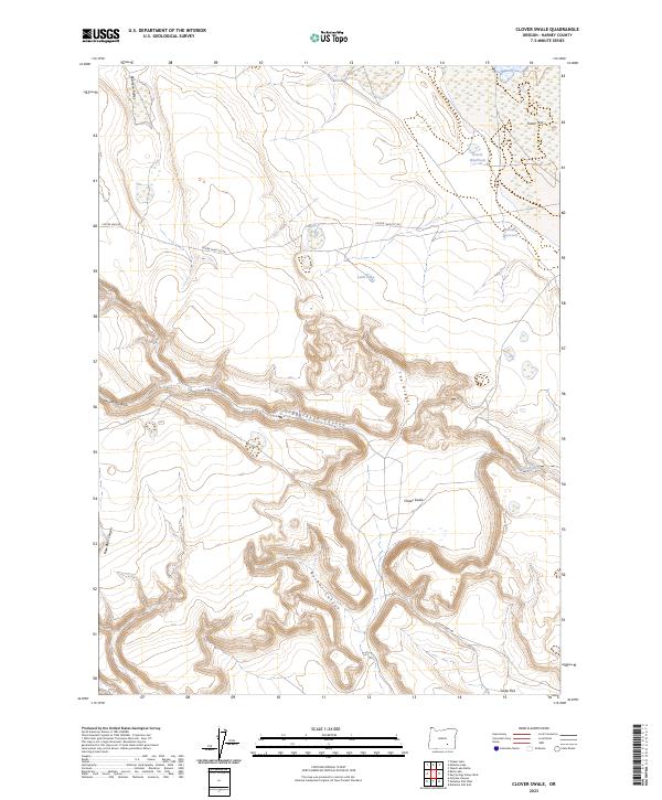 Clover Swale topographic map thumbnail