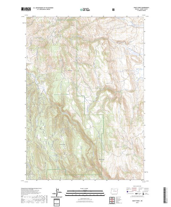 Craft Point topographic map thumbnail