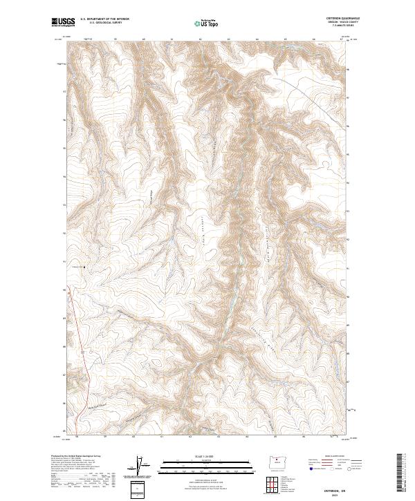 Criterion topographic map thumbnail