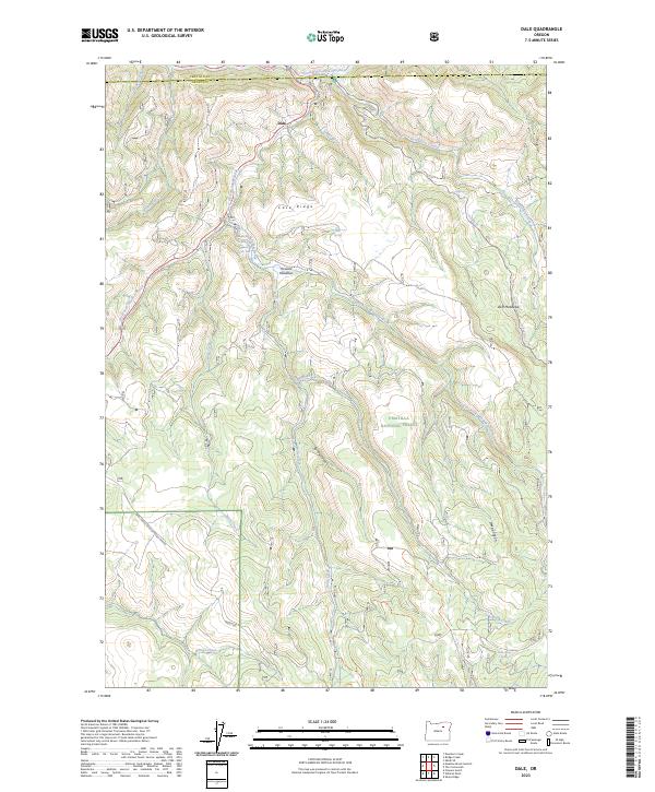 Dale topographic map thumbnail