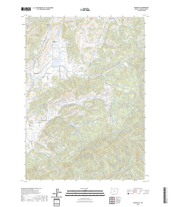 Dixonville topographic map thumbnail