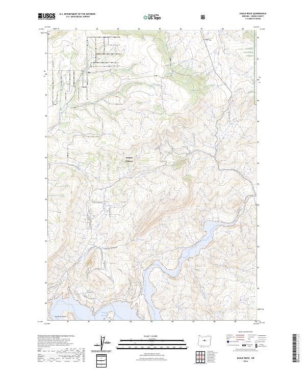 Eagle Rock topographic map thumbnail
