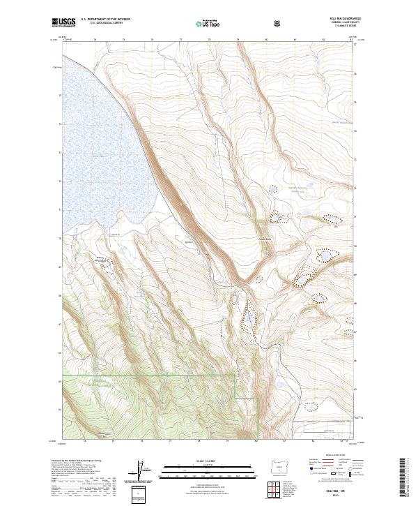 Egli Rim 2023 topographic map thumbnail