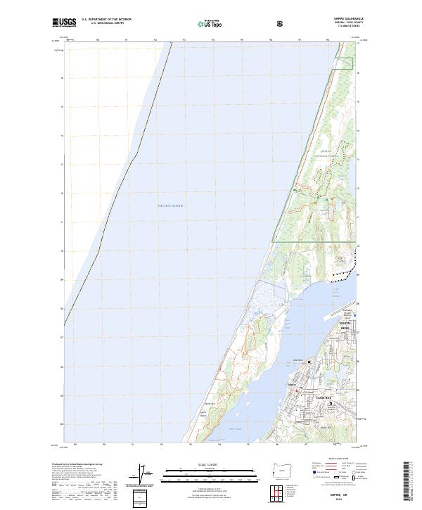 Empire topographic map thumbnail