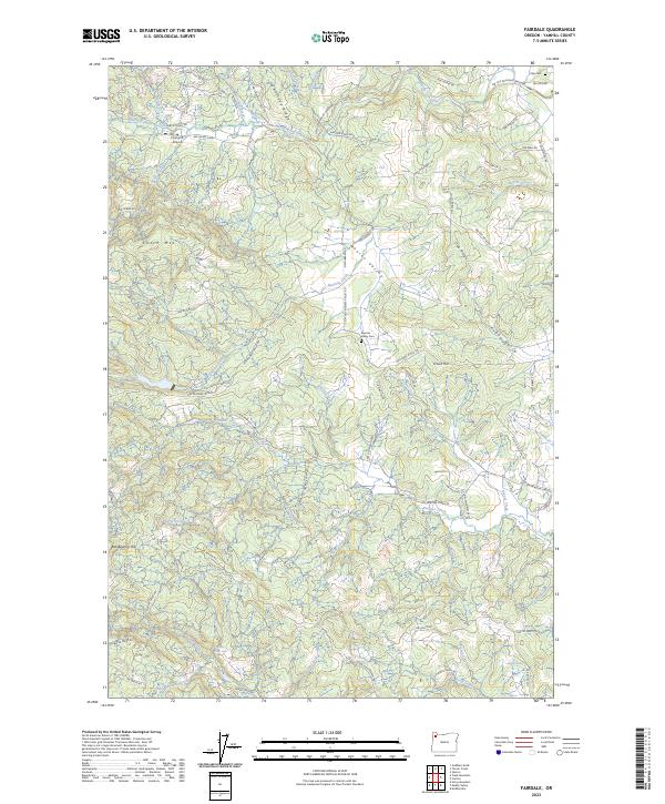Fairdale topographic map thumbnail