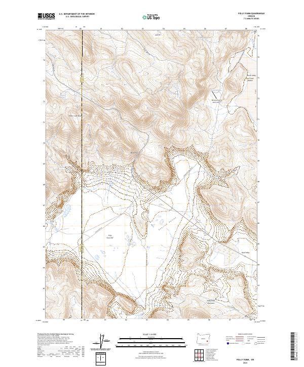 Folly Farm topographic map thumbnail