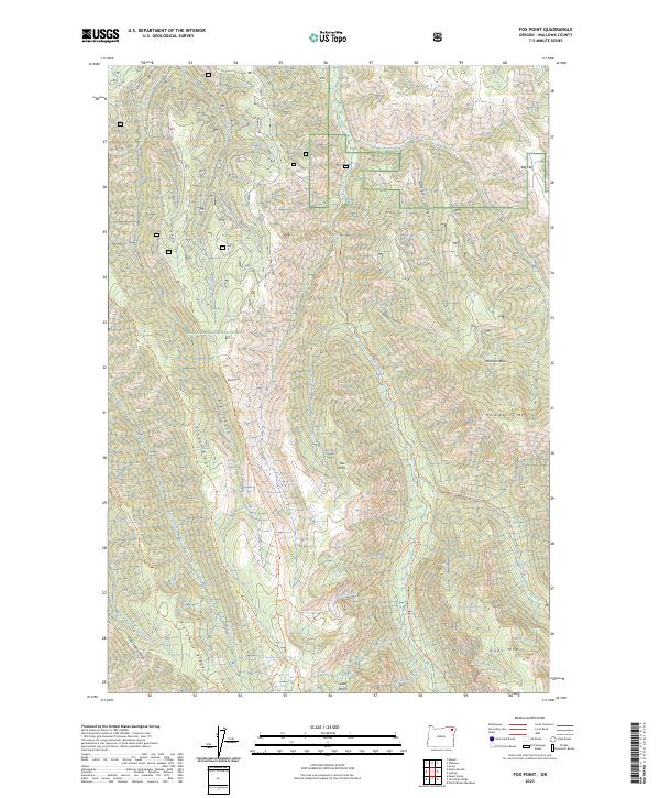Fox Point topographic map thumbnail