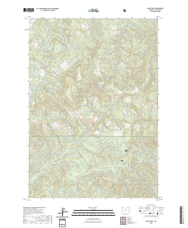 Goat Point topographic map thumbnail