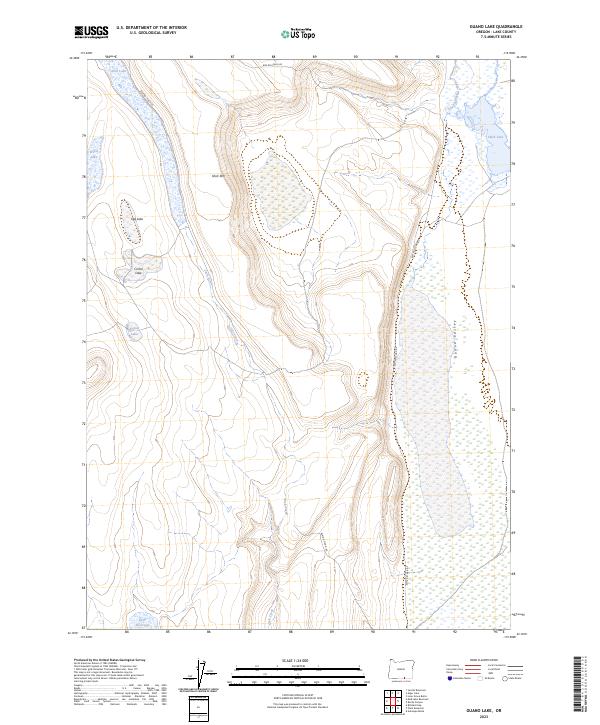 Guano Lake topographic map thumbnail