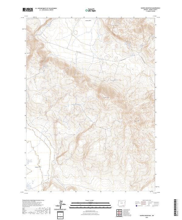 Hawks Mountain topographic map thumbnail