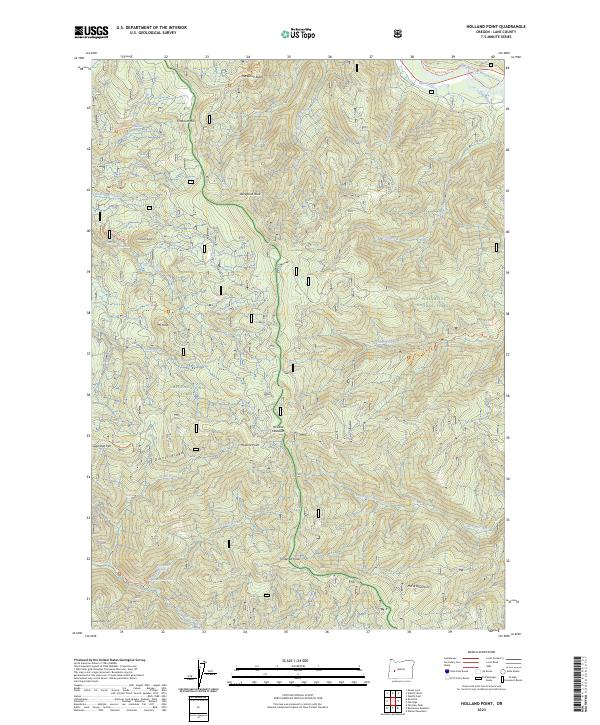 Holland Point topographic map thumbnail