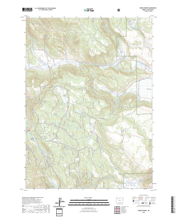 Horse Prairie 2023 topographic map thumbnail