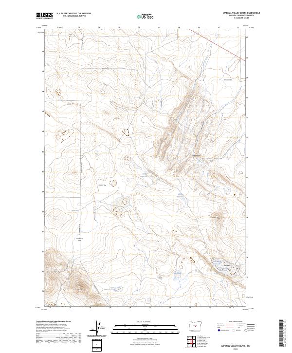 Imperial Valley South topographic map thumbnail