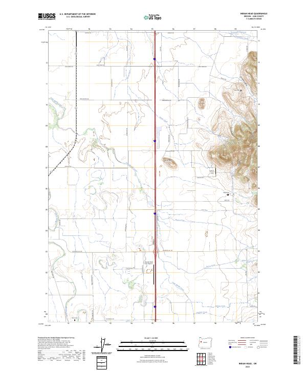 Indian Head topographic map thumbnail