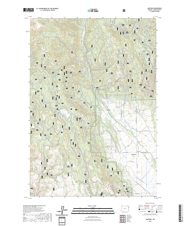 Jimtown topographic map thumbnail