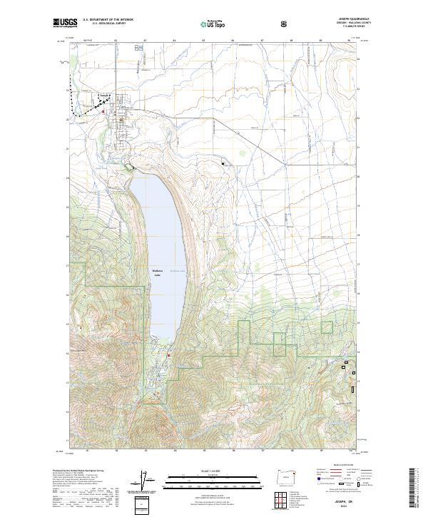 Joseph topographic map thumbnail