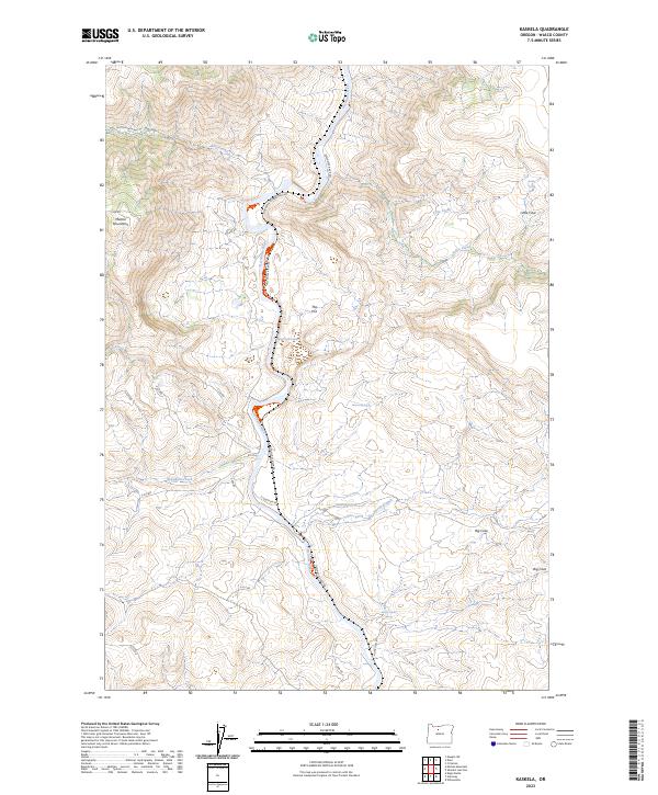 Kaskela topographic map thumbnail