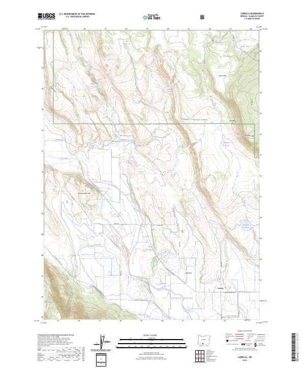 Lorella 2023 topographic map thumbnail