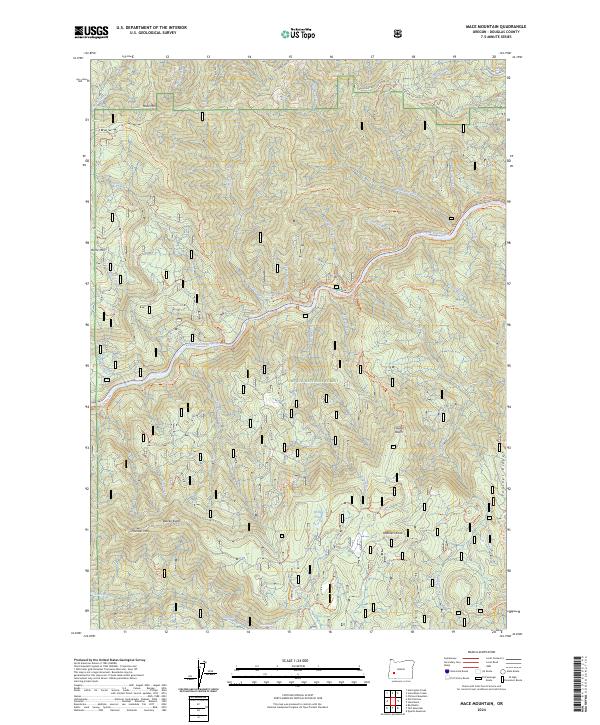 Mace Mountain 2024 topographic map thumbnail