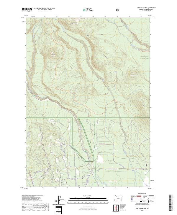 Maklaks Crater 2023 topographic map thumbnail
