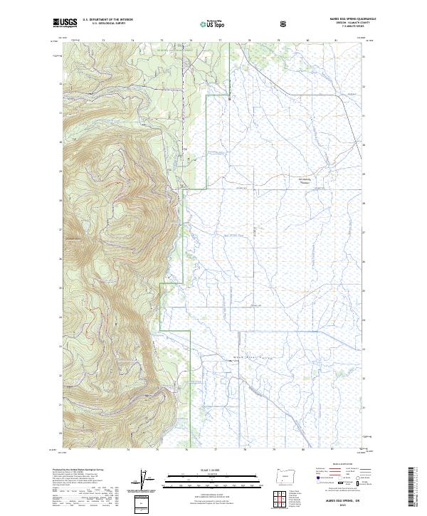 Mares Egg Spring 2023 topographic map thumbnail