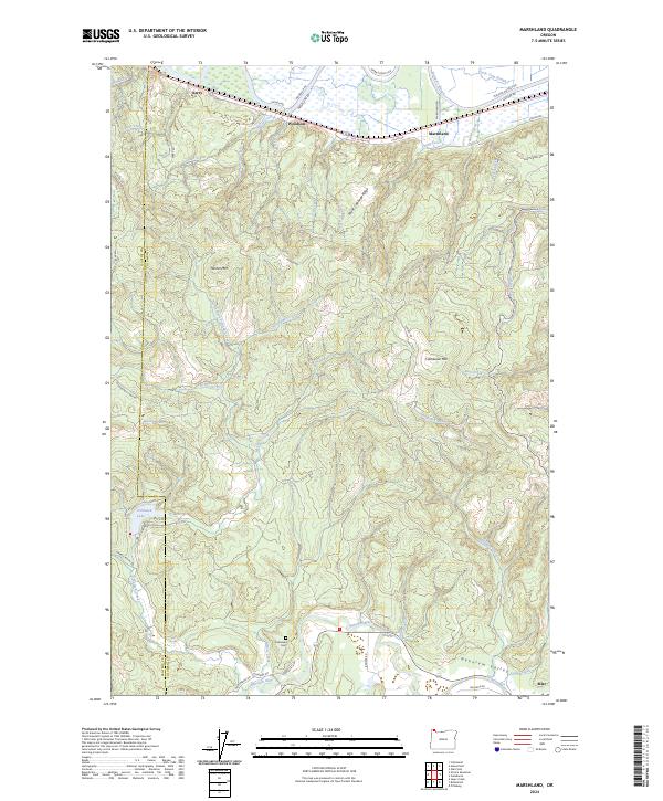 Marshland 2024 topographic map thumbnail