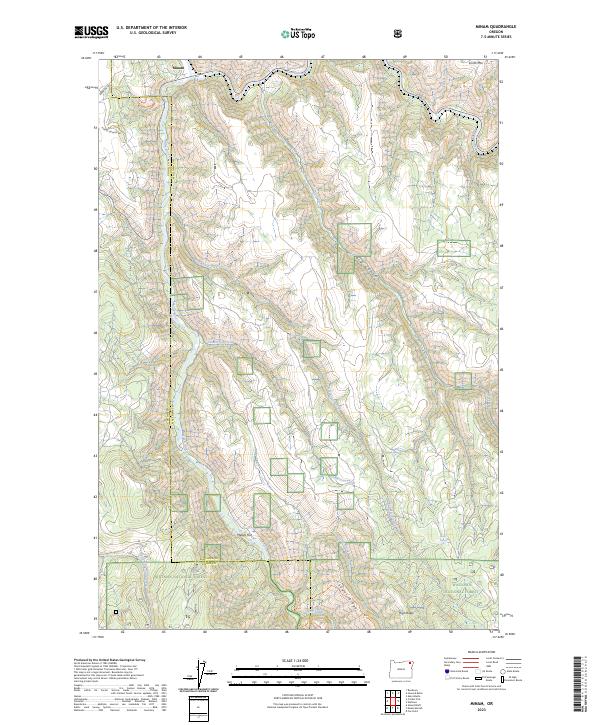 Minam 2023 topographic map thumbnail