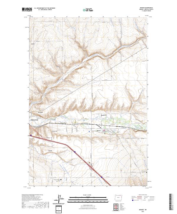 Mission 2024 topographic map thumbnail