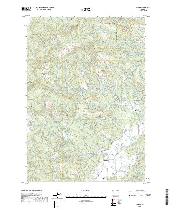 Mohawk 2023 topographic map thumbnail