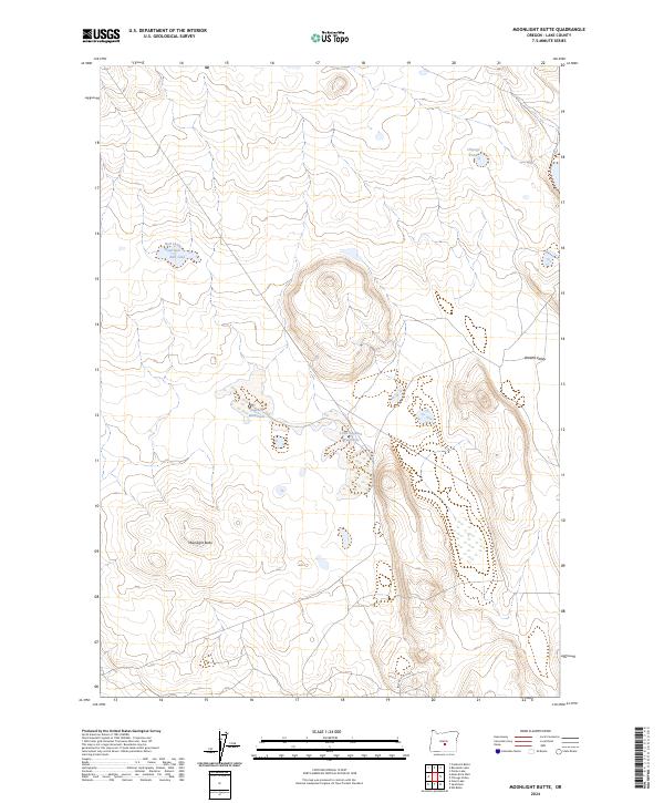 Moonlight Butte 2024 topographic map thumbnail