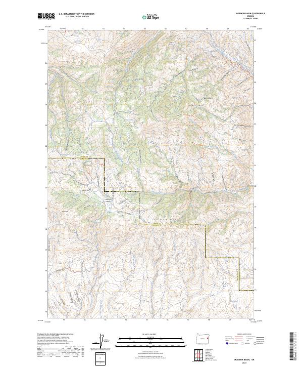 Mormon Basin 2023 topographic map thumbnail
