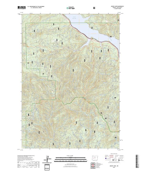 Mount June 2024 topographic map preview