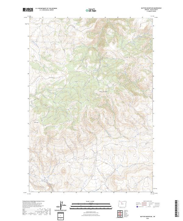 Mutton Mountain 2024 topographic map thumbnail