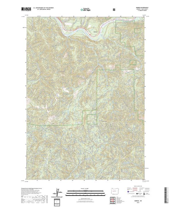 Nimrod 2023 topographic map thumbnail