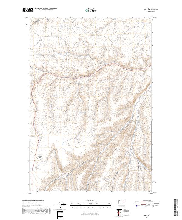 Nye 2023 topographic map preview