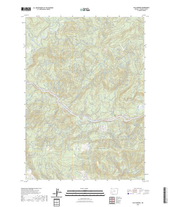 Old Fairview 2023 topographic map thumbnail