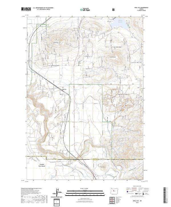 Opal City 2024 topographic map thumbnail